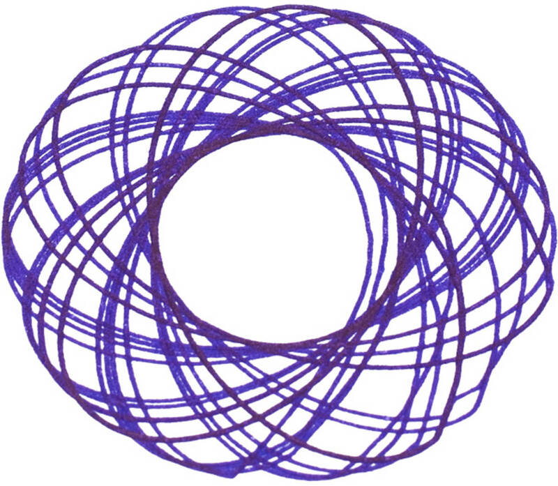 Spirograf inspiro kreslení mandal kreativní set šablony na obkreslování