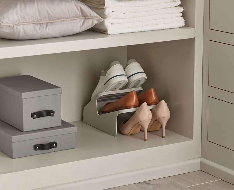 Organizér na boty Shoe-In Compact 55001, ecru