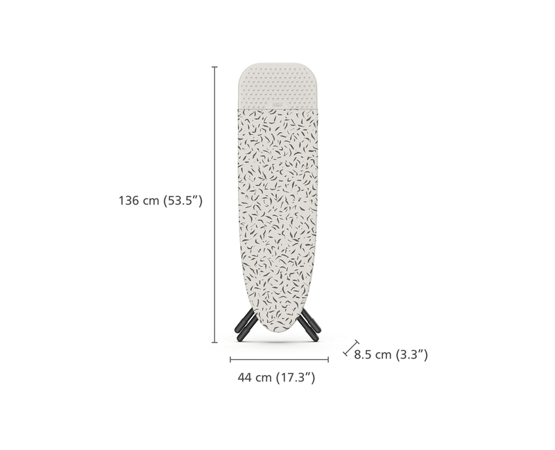 Žehlící prkno Glide Plus 50032, 130cm, Ecru Scatter
