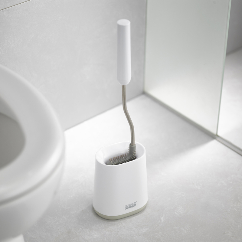 WC štětka Duo Flex Lite 70568, bílá/sv.šedá