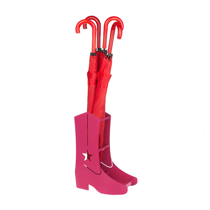Stojan na deštníky Country Boots 27990, růžový