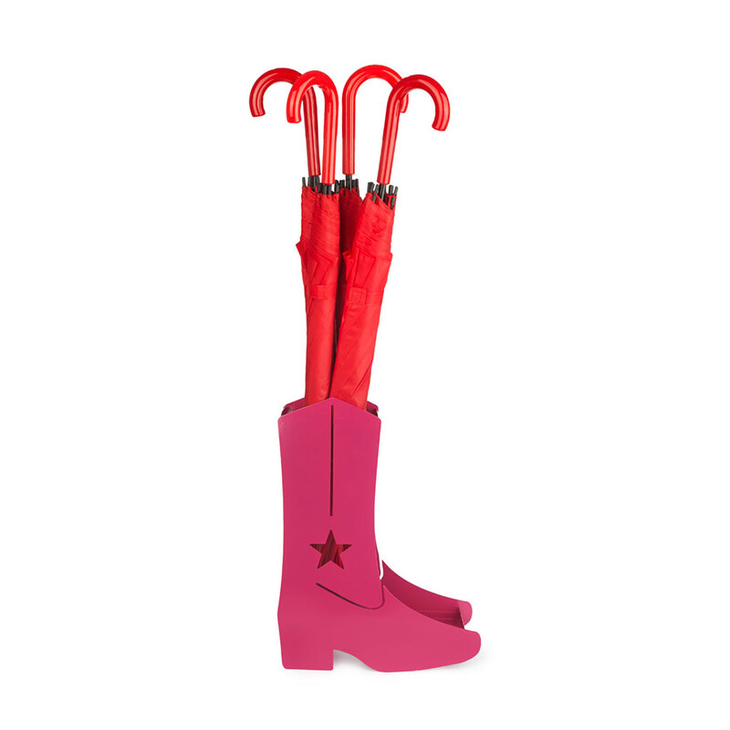 Stojan na deštníky Country Boots 27990, růžový