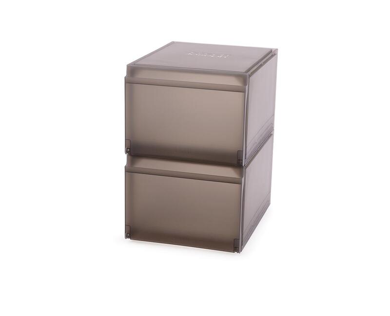 Úložné boxy na boty ShoeCase 55013, sada 2ks
