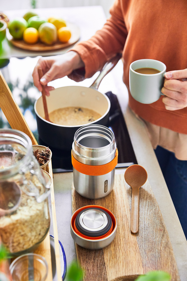 Nerezová termoska Food Flask BAM-FFB-S003 400ml Orange