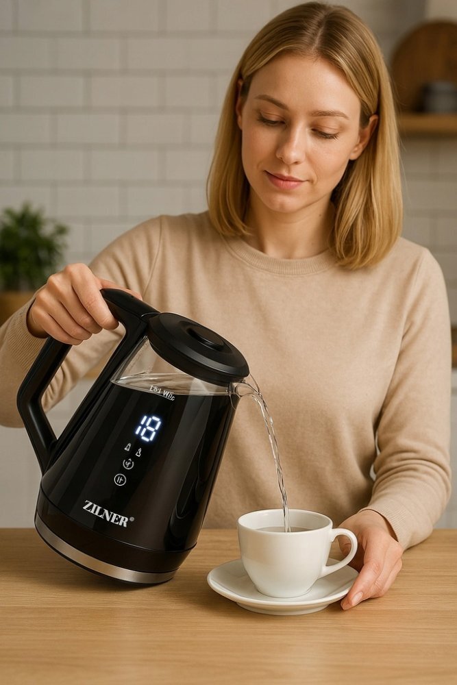 Rychlovarná konvice 1,0 l s dotykovým ovládáním a regulací teploty
