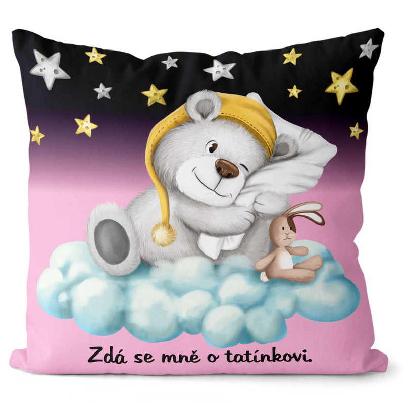 Polštářek Zdá se mně o tatínkovi