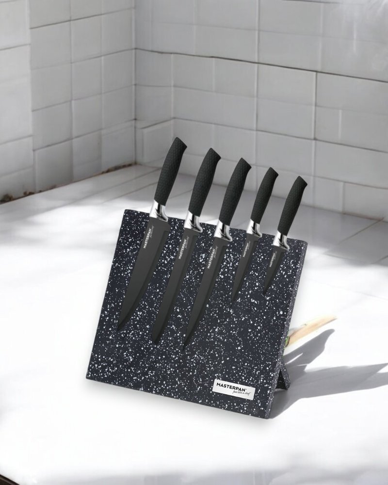 Magnetický stojan na nože z fiberboardu – elegantní držák nožů