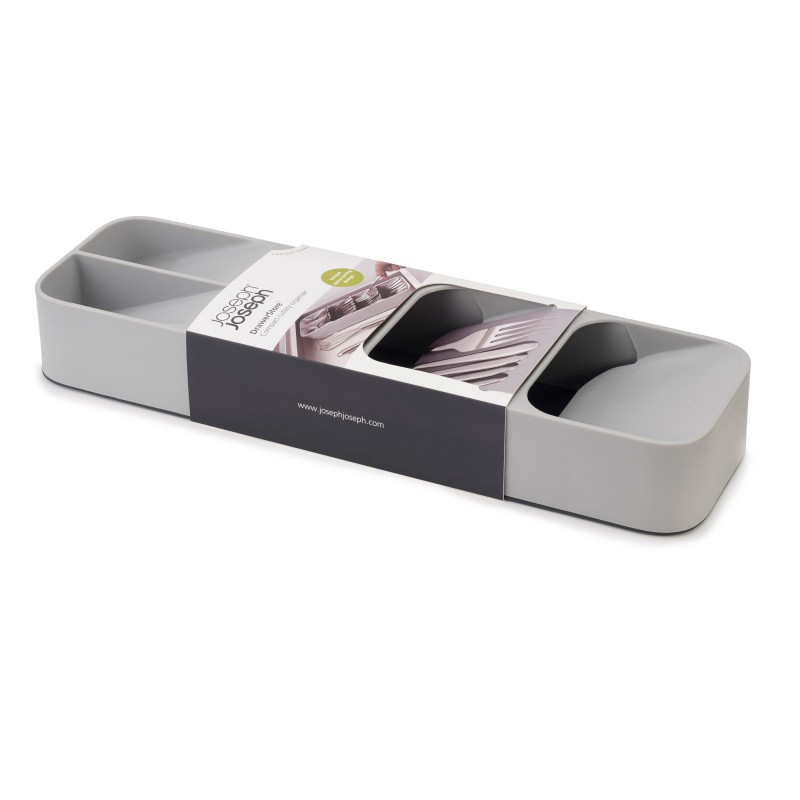 Organizér na příbory DrawerStore 85119, šedý