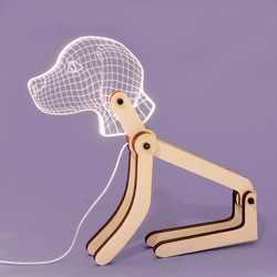 Dekorativní USB lampa Dog 26975