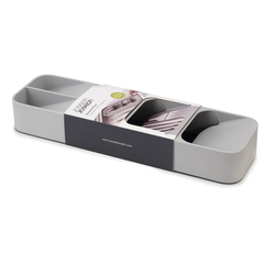 Organizér na příbory DrawerStore 85119, šedý