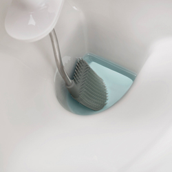 WC štětka Flex Steel 70517, nerez/bílá