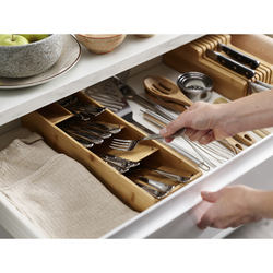 Organizér na příbory DrawerStore Bamboo 85168