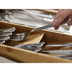 Organizér na příbory DrawerStore Bamboo 85168