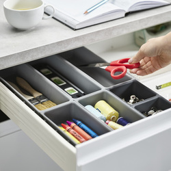 Variabilní organizér do zásuvky Blox 7 85199, šedý