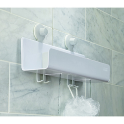 Odkládací košík do sprchy EasyStore 70548, bílý