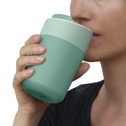 Hrnek cestovní s hygienickým uzávěrem Sipp Travel Mug 81122, 340ml, zelený