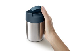 Hrnek cestovní s hygienickým uzávěrem Sipp Travel Mug 81125, 340ml, nerez