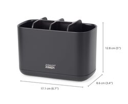 Stojánek na kartáčky EasyStore 70599, černý