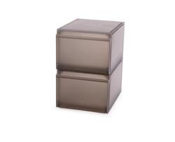 Úložné boxy na boty ShoeCase 55013, sada 2ks