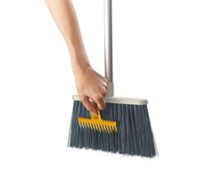 Smeták s nástěnným držákem CleanStore 65008, Stone