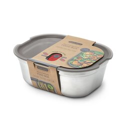 Nerezový box na jedlo Food Box FBSS-BX-L017 1,2l Grey/Red