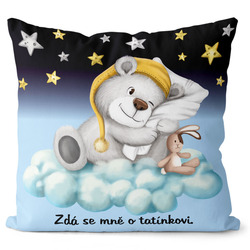 Polštářek Zdá se mně o tatínkovi