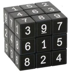 Kostka sudoku - černá
