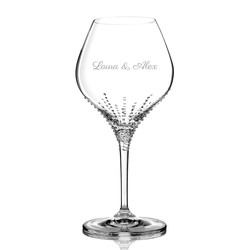Křišťálové skleničky ENYO zdobené krystaly Swarovski s možností GRAVÍROVÁNÍ