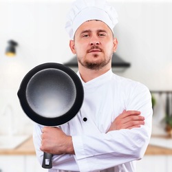 Hliníková pánev s nepřilnavým povrchem 24 cm